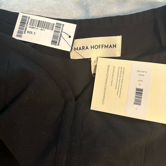 Mara Hoffman Juana Top, off the shoulder, black, 2 - Picture 4 of 5